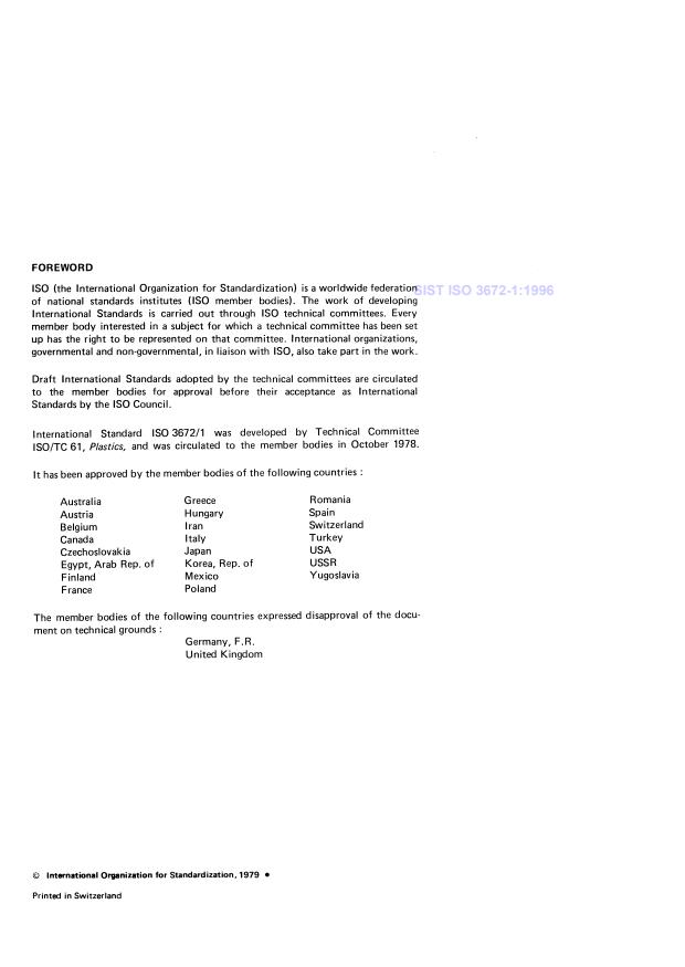 ISO 3672-1:1979 ISO 3672-1:1996 - Page 4 preview