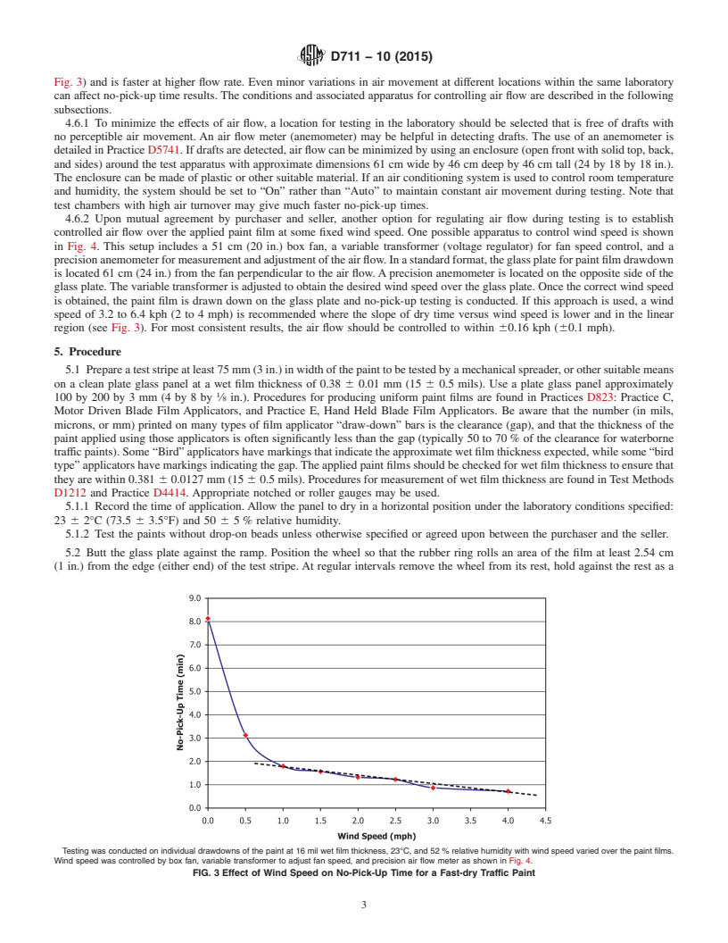 REDLINE ASTM D711-10(2015) - Standard Test Method for No-Pick-Up Time of Traffic Paint