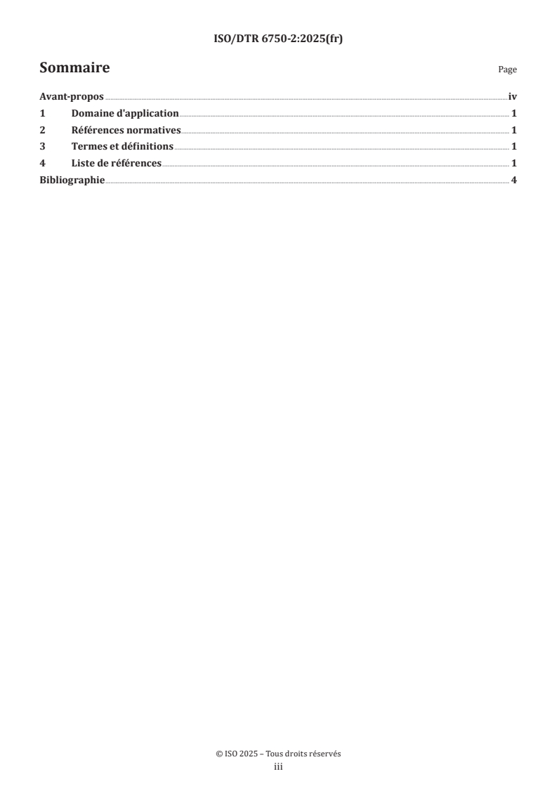 ISO/DTR 6750-2 - Engins de terrassement — Manuel de l'opérateur — Partie 2: Liste de références
Released:13. 04. 2025