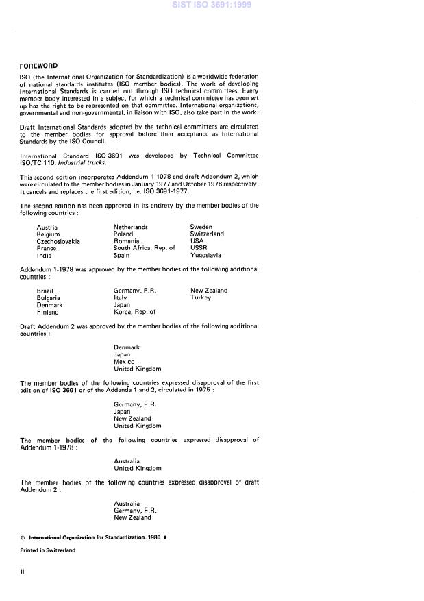 ISO 3691:1980 ISO 3691:1999 - Page 4 preview