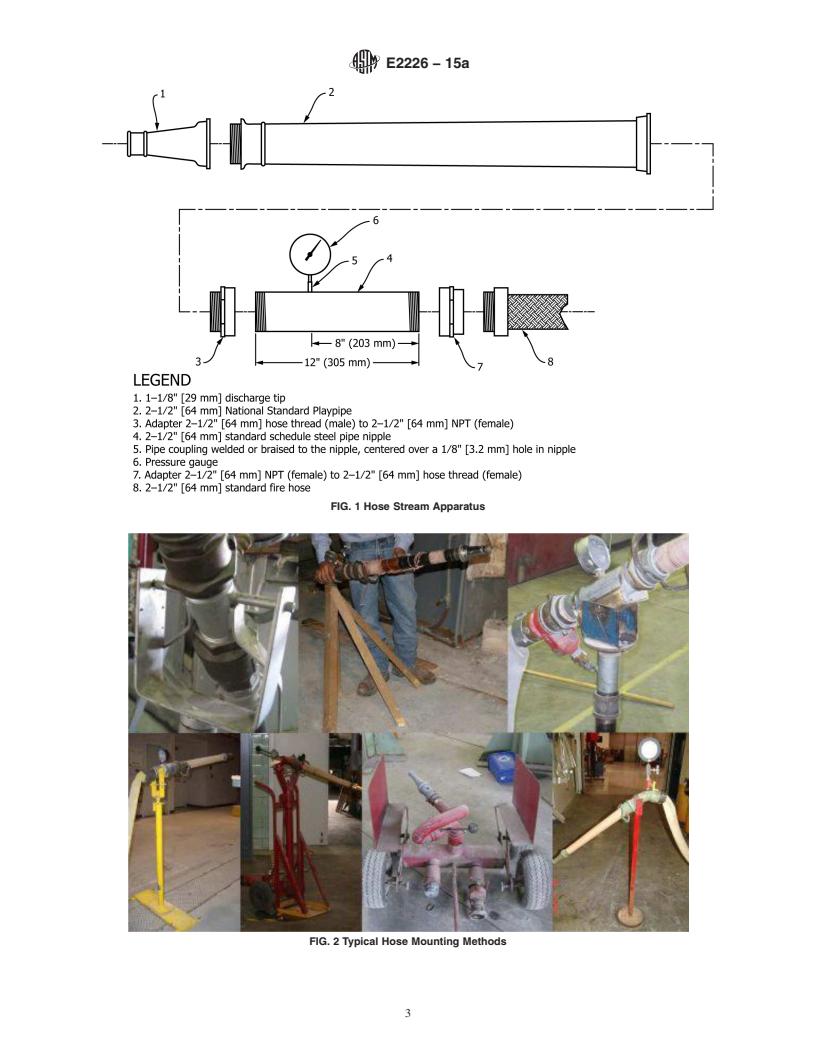 REDLINE ASTM E2226-15a - Standard Practice for  Application of Hose Stream