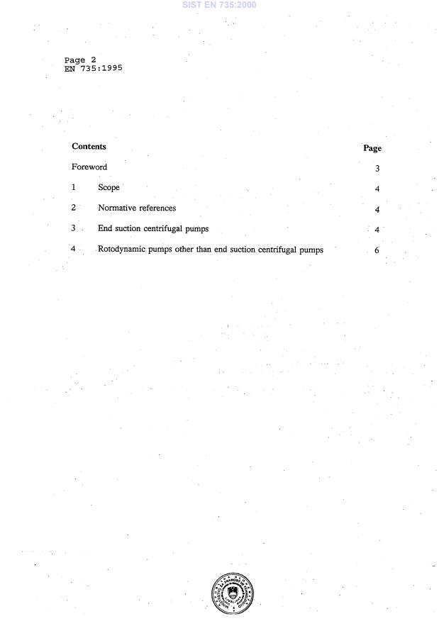 SIST EN 735:2000 SIST EN 735:2000 - Page 4 preview