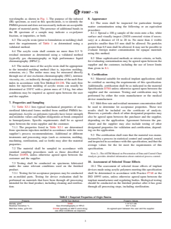 ASTM F3087-15 ASTM F3087-15 - Standard Specification for Acrylic Molding Resins for Medical Implant Applications - Page 3 preview