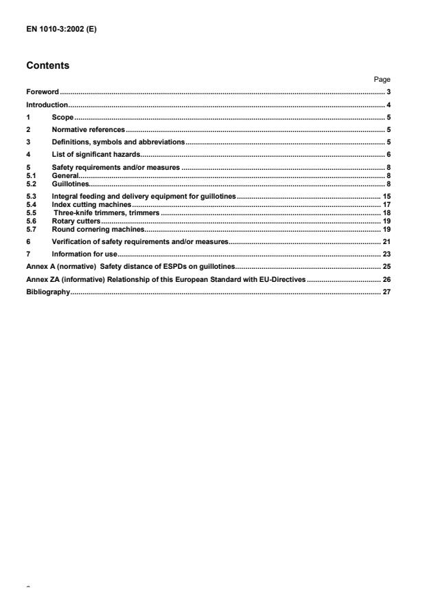 EN 1010-3:2002 EN 1010-3:2003 - Page 4 preview