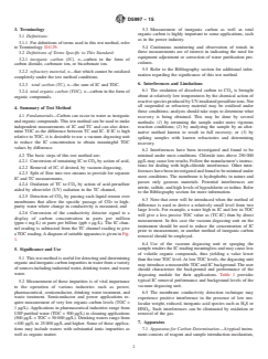 ASTM D5997-15 ASTM D5997-15 - Standard Test Method for On-Line Monitoring of Total Carbon, Inorganic Carbon in Water by Ultraviolet, Persulfate Oxidation, and Membrane Conductivity Detection - Page 2 preview