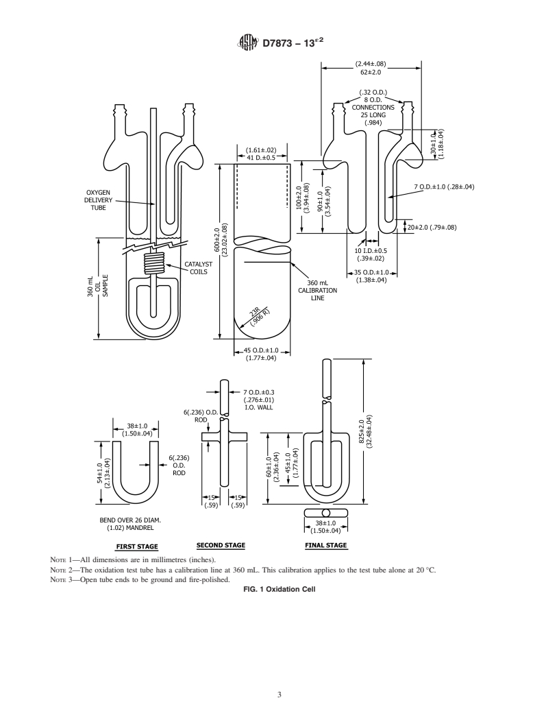 REDLINE ASTM D7873-13e2 - Standard Test Method for Determination of Oxidation Stability and Insolubles Formation  of Inhibited Turbine Oils at 120&#x2009;&#xb0;C Without the Inclusion  of Water (Dry TOST Method)