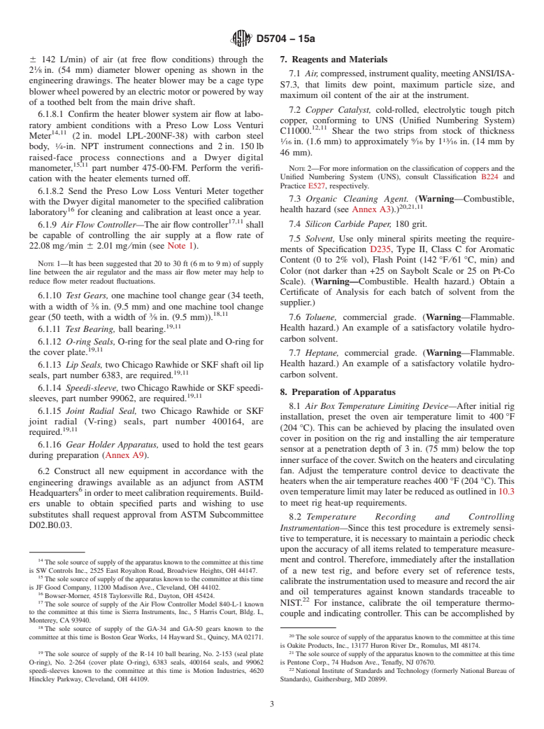 ASTM D5704-15a - Standard Test Method for Evaluation of the Thermal and Oxidative Stability of Lubricating  Oils Used for Manual Transmissions and Final Drive Axles