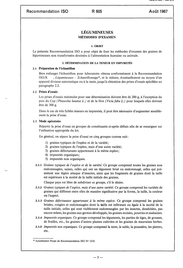 ISO/R 605:1967 - Title missing - Legacy paper document
Released:1/1/1967