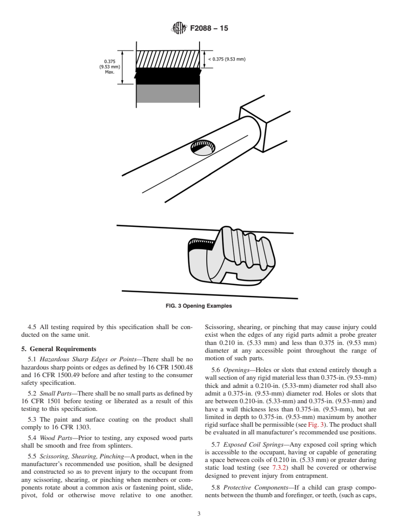 ASTM F2088-15 - Standard Consumer Safety Specification for Infant Swings