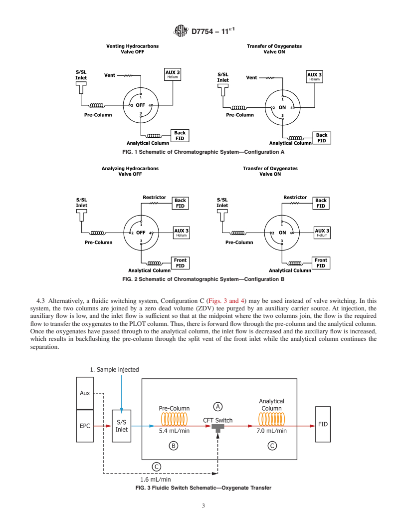 REDLINE ASTM D7754-11e1 - Standard Test Method for  Determination of Trace Oxygenates in Automotive Spark-Ignition  Engine Fuel by Multidimensional Gas Chromatography