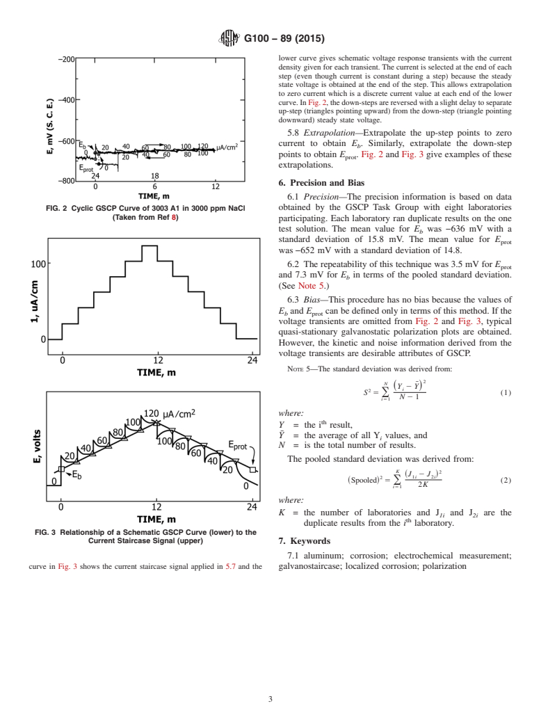 ASTM G100-89(2015) - Standard Test Method for  Conducting Cyclic Galvanostaircase Polarization