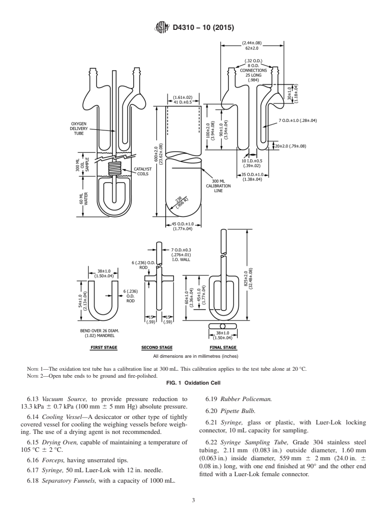 ASTM D4310-10(2015) - Standard Test Method for  Determination of Sludging and Corrosion Tendencies of Inhibited   Mineral Oils