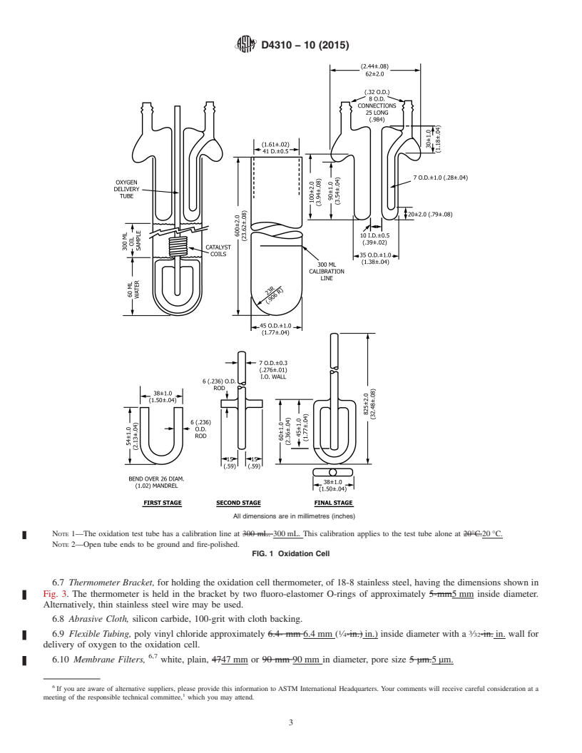 REDLINE ASTM D4310-10(2015) - Standard Test Method for  Determination of Sludging and Corrosion Tendencies of Inhibited   Mineral Oils