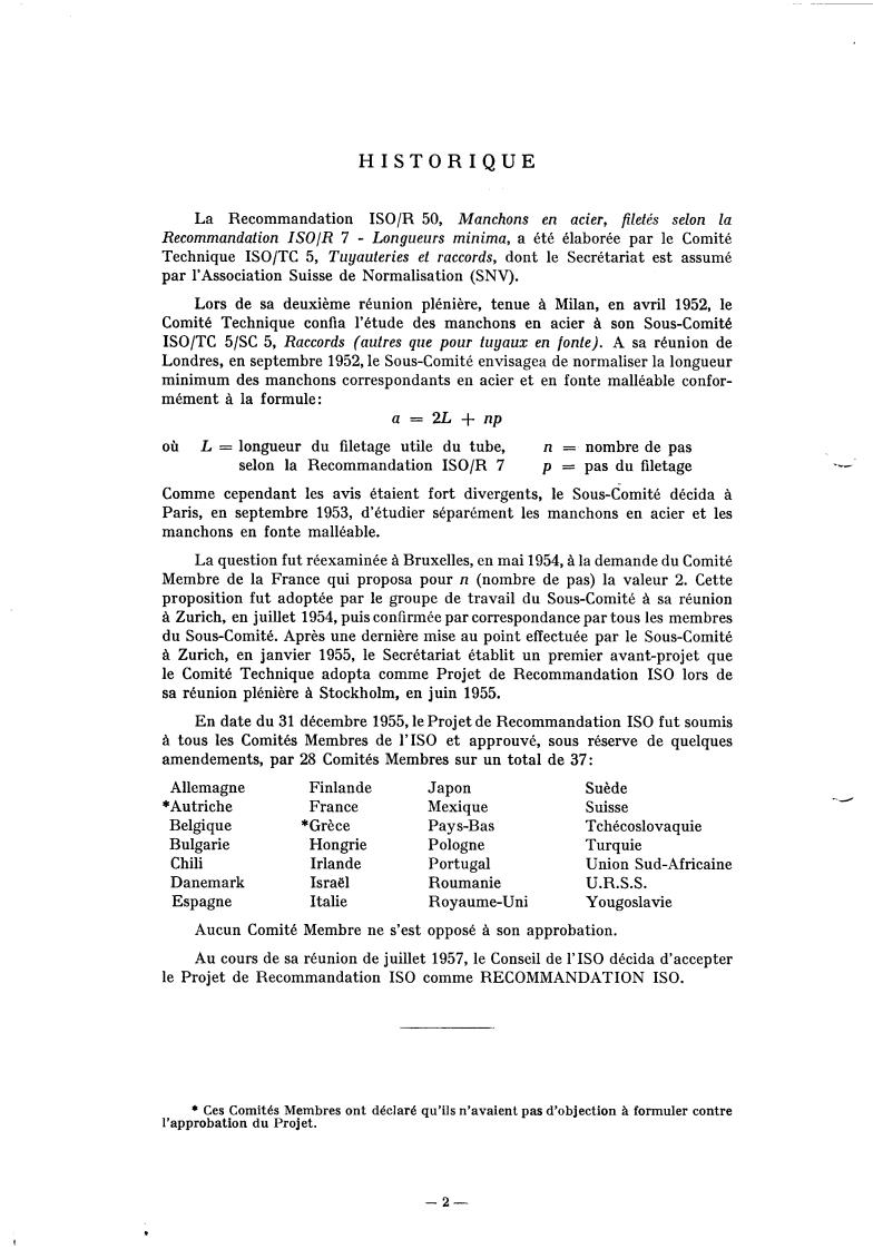ISO/R 50:1957 ISO/R 50:1957 - Title missing - Legacy paper document
Released:1/1/1957 - Page 2 preview