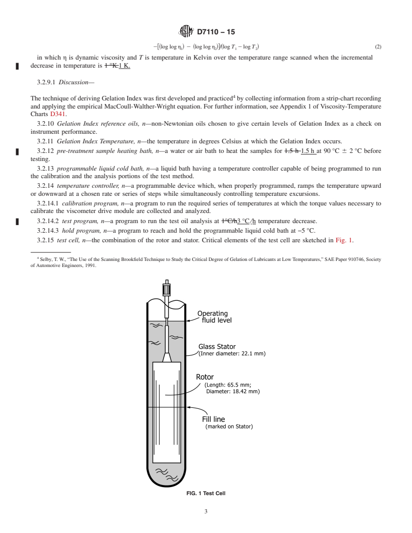 REDLINE ASTM D7110-15 - Standard Test Method for  Determining the Viscosity-Temperature Relationship of Used  and Soot-Containing Engine Oils at Low Temperatures