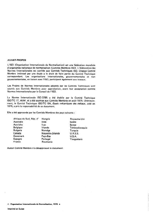 ISO 3785:1976 ISO 3785:1976 - Acier -- Désignation des axes des éprouvettes - Page 2 preview