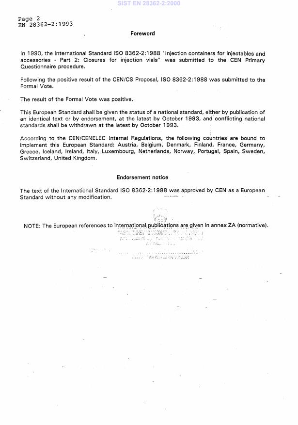 EN 28362-2:1993 EN 28362-2:2000 - Page 4 preview