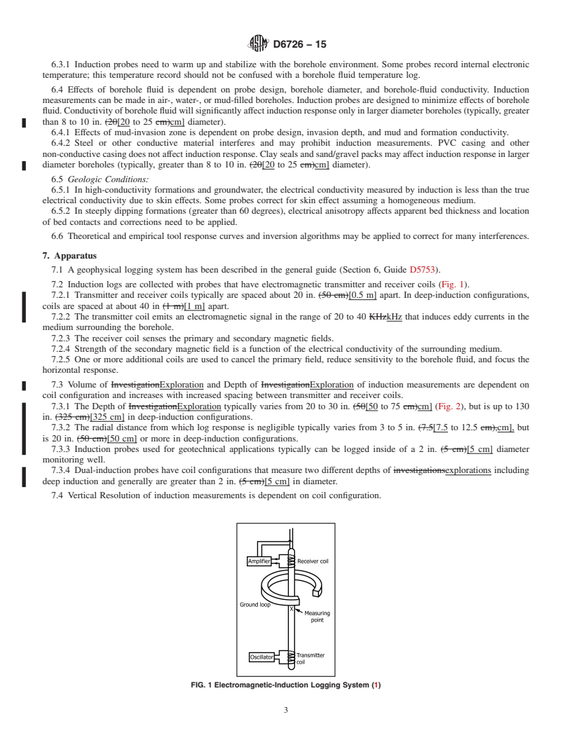 REDLINE ASTM D6726-15 - Standard Guide for  Conducting Borehole Geophysical Logging&#x2014;Electromagnetic  Induction