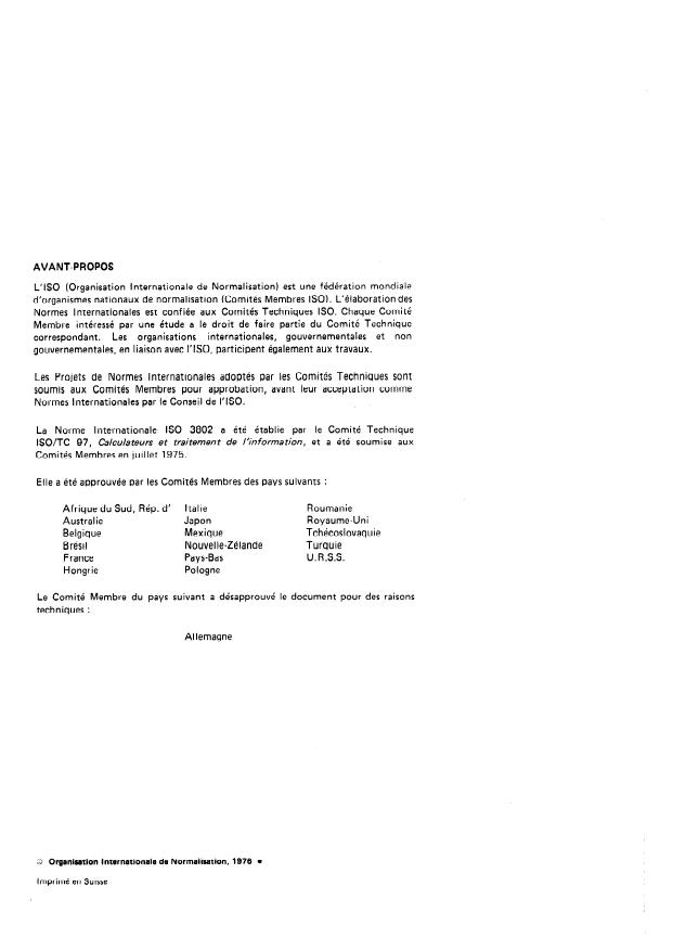 ISO 3802:1976 ISO 3802:1976 - Traitement de l'information -- Bobines a usage général, avec trou central de 8 mm (5/16 in), pour bandes magnétiques pour l'enregistrement de mesures - Page 2 preview