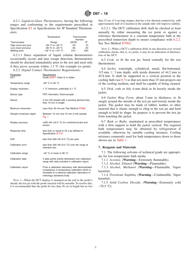 ASTM D97-16 - Standard Test Method for Pour Point of Petroleum Products