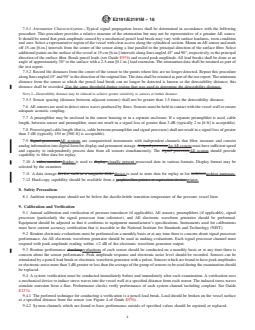 ASTM E2191/E2191M-16 REDLINE ASTM E2191/E2191M-16 - Standard Practice for Examination of Gas-Filled Filament-Wound Composite Pressure Vessels Using Acoustic Emission - Page 4 preview