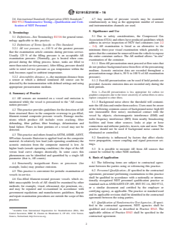 ASTM E2191/E2191M-16 ASTM E2191/E2191M-16 - Standard Practice for Examination of Gas-Filled Filament-Wound Composite Pressure Vessels Using Acoustic Emission - Page 2 preview
