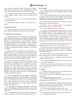ASTM E2191/E2191M-16 ASTM E2191/E2191M-16 - Standard Practice for Examination of Gas-Filled Filament-Wound Composite Pressure Vessels Using Acoustic Emission - Page 4 preview