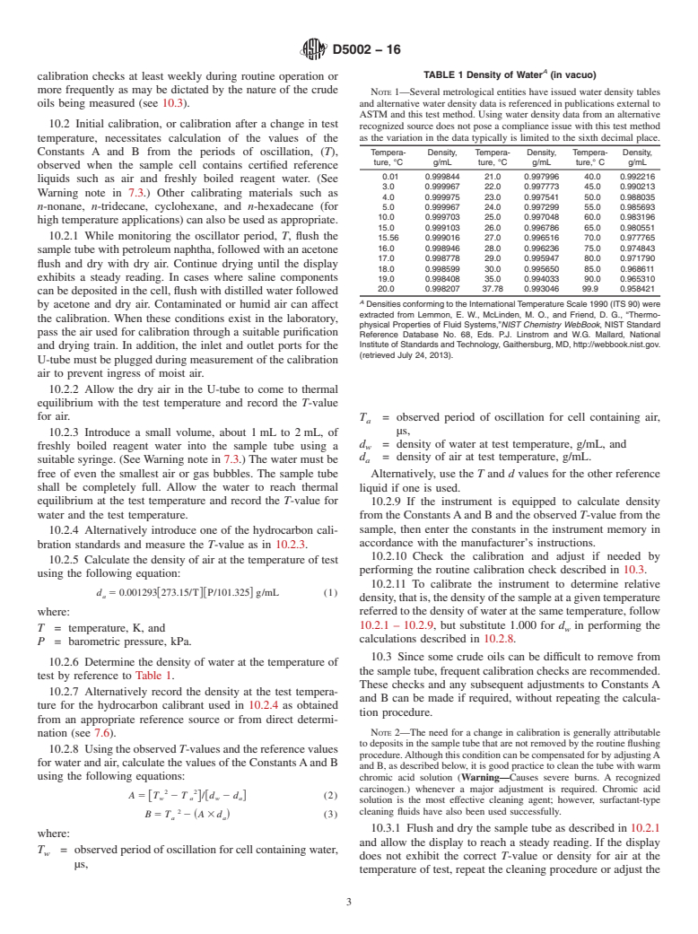 ASTM D5002-16 - Standard Test Method for  Density and Relative Density of Crude Oils by Digital Density   Analyzer