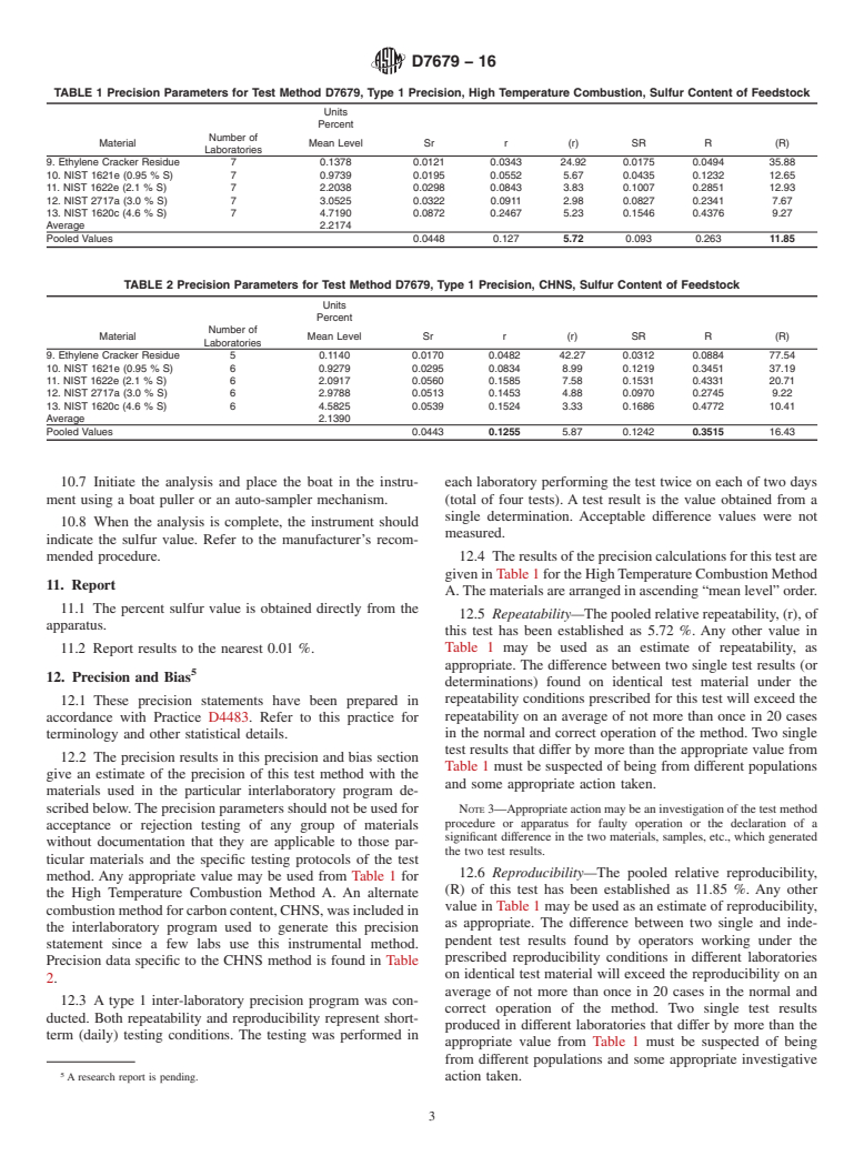 ASTM D7679-16 - Standard Test Method for Sulfur Content in Carbon Black Feedstock Oils