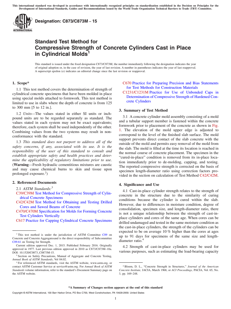 Concrete Method Statement PDF Free, PDF, Concrete