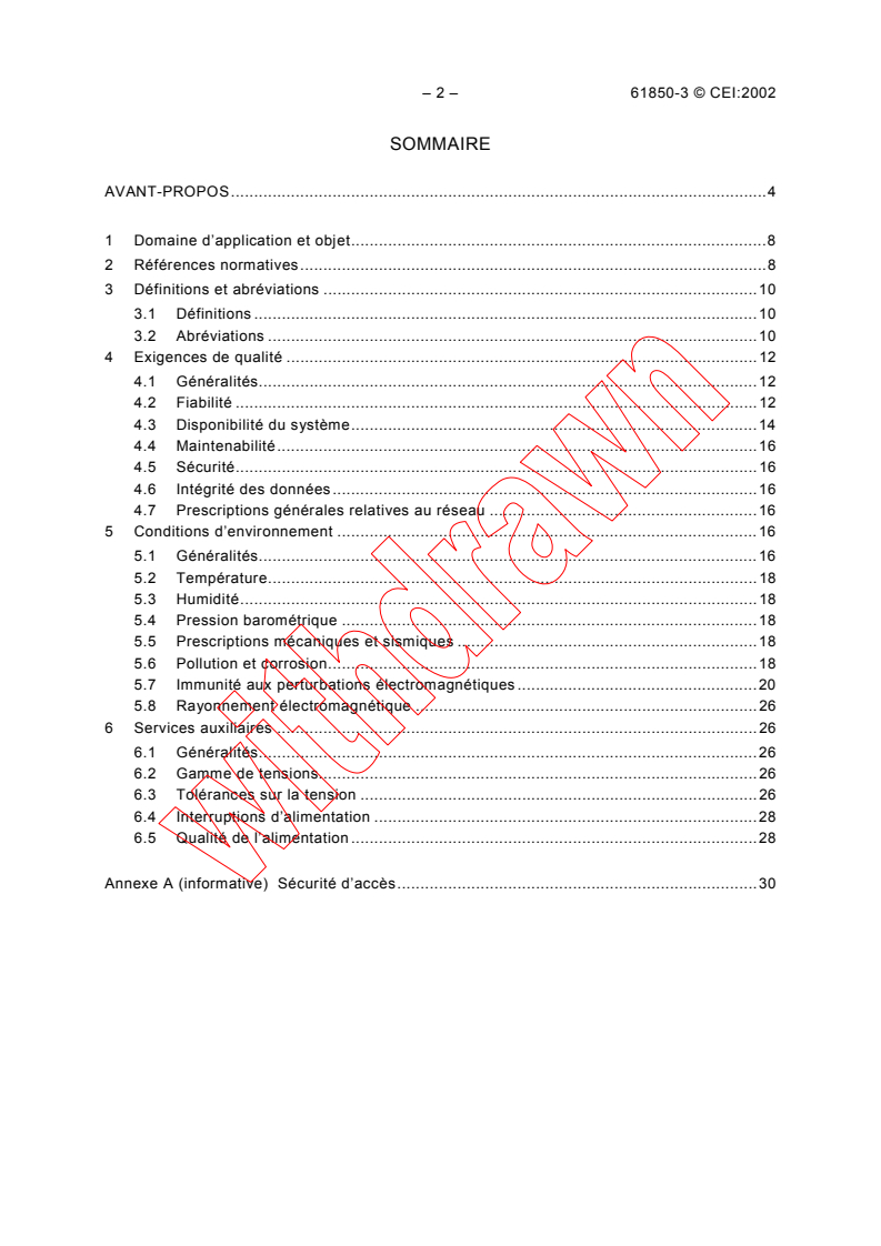 IEC 61850-3:2002 IEC 61850-3:2002 - Communication networks and systems in substations - Part 3: General requirements
Released:1/16/2002
Isbn:2831861470 - Page 4 preview