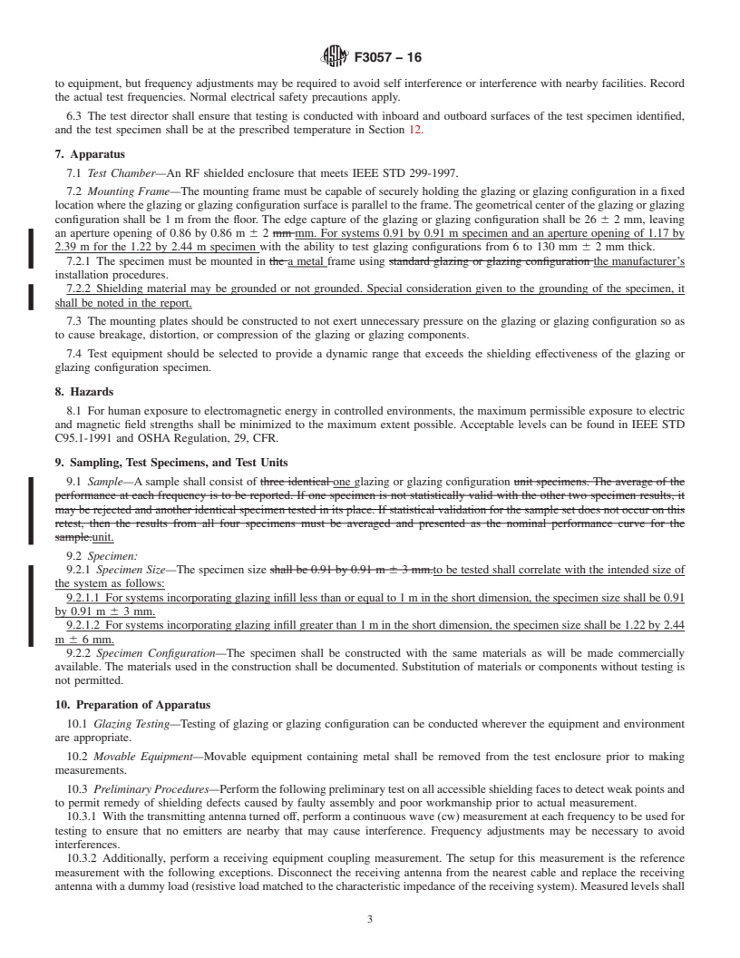 ASTM F3057-16 - Standard Test Method for Electromagnetic Shielding ...