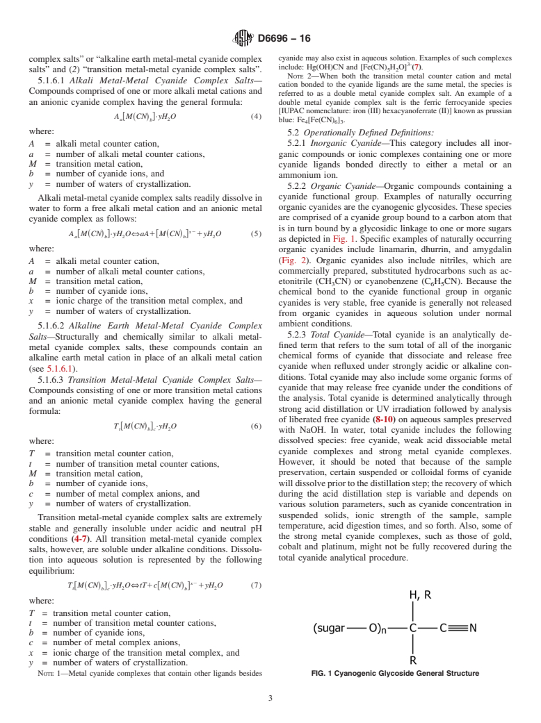 ASTM D6696-16 - Standard Guide for  Understanding Cyanide Species