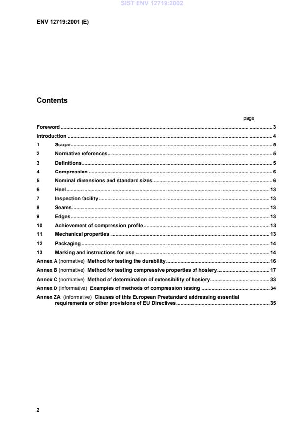 ENV 12719:2001 ENV 12719:2002 - Page 4 preview