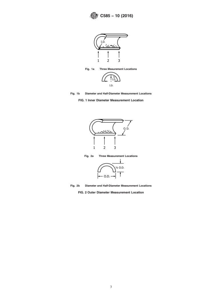 ASTM C585-10(2016) - Standard Practice for Inner and Outer Diameters of Thermal Insulation for Nominal  Sizes of Pipe and Tubing