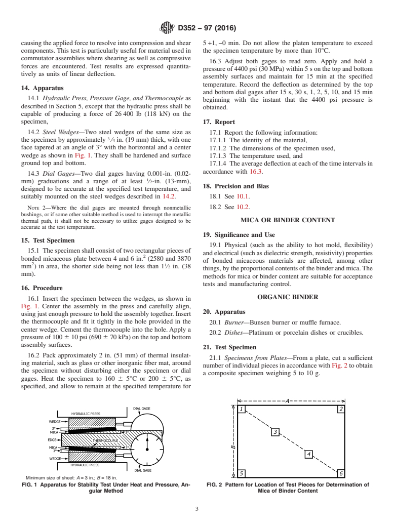 ASTM D352-97(2016) - Standard Test Methods for  Pasted Mica Used in Electrical Insulation