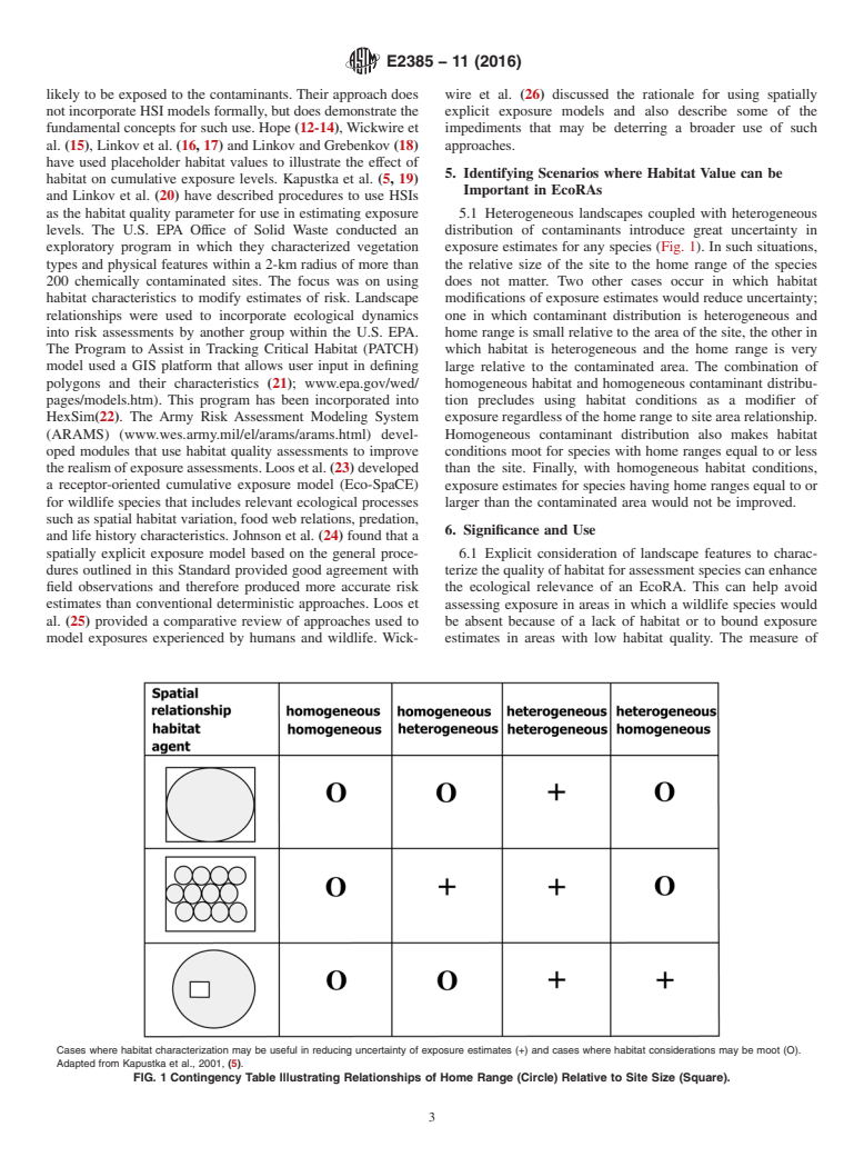 ASTM E2385-11(2016) - Standard Guide for Estimating Wildlife Exposure Using Measures of Habitat Quality