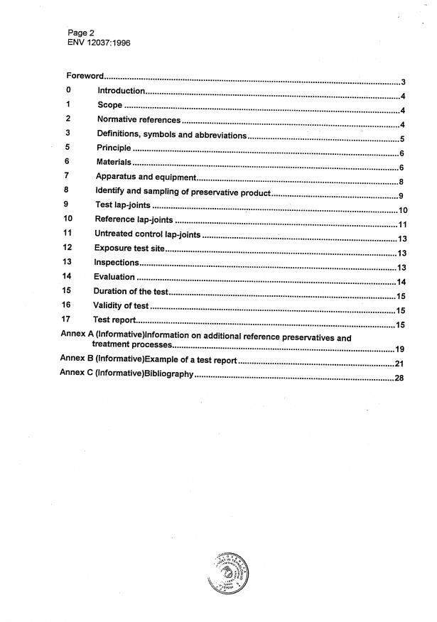 ENV 12037:1996 TS ENV 12037:2004 - Page 4 preview