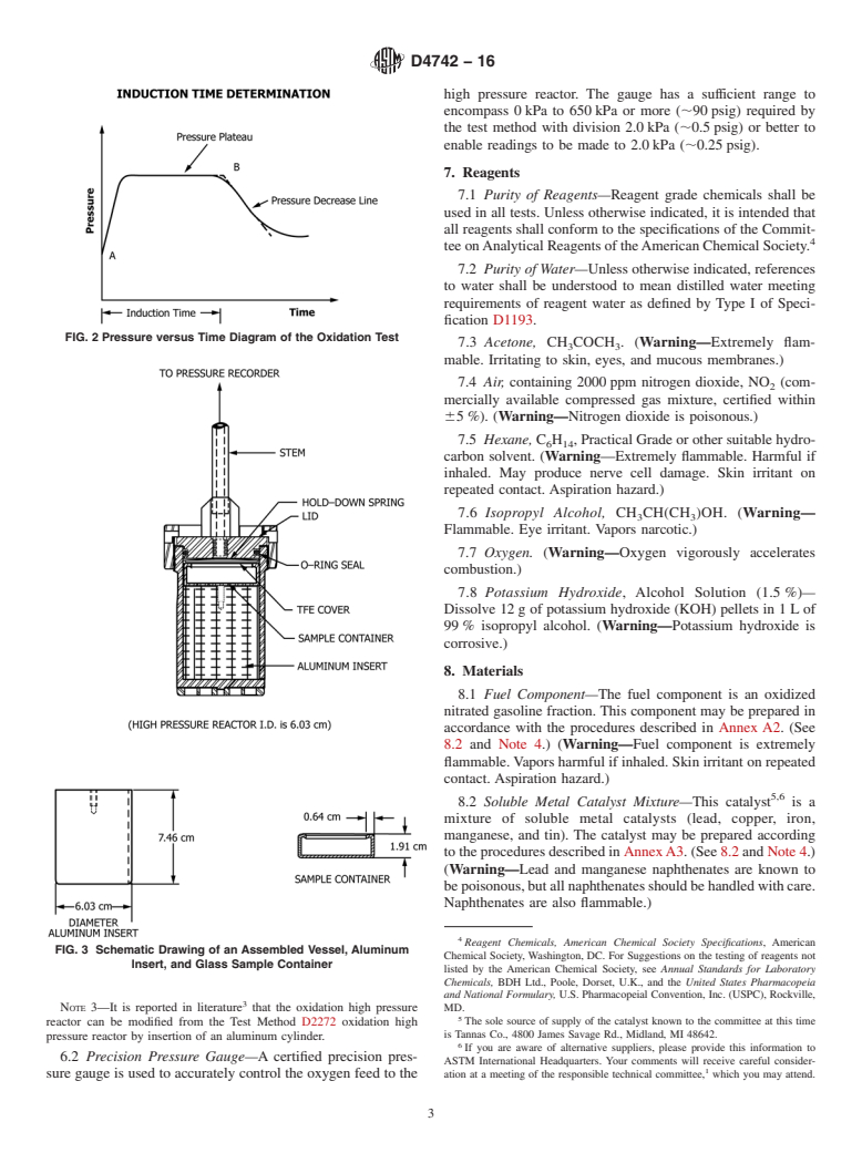 ASTM D4742-16 - Standard Test Method For Oxidation Stability Of ...