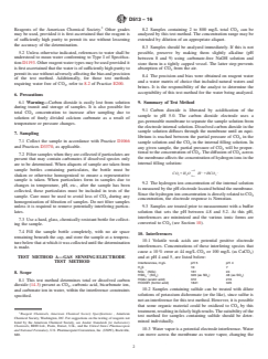 ASTM D513-16 ASTM D513-16 - Standard Test Methods for Total and Dissolved Carbon Dioxide in Water - Page 2 preview