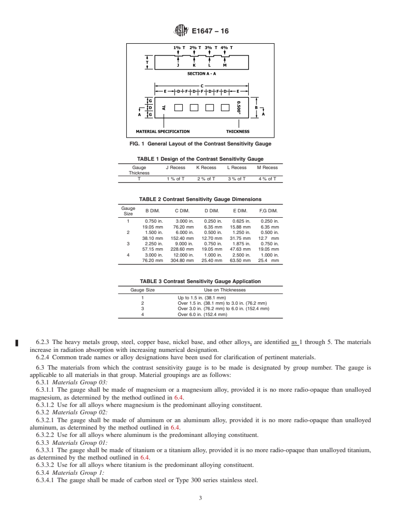 REDLINE ASTM E1647-16 - Standard Practice for  Determining Contrast Sensitivity in Radiology