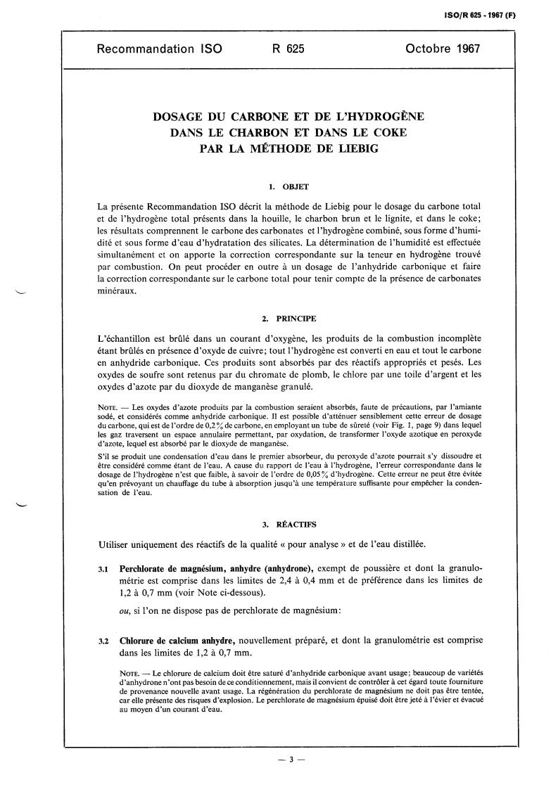 ISO/R 625:1967 - Title missing - Legacy paper document
Released:1/1/1967