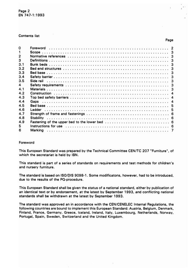 EN 747-1:1993 EN 747-1:1996 - Page 4 preview