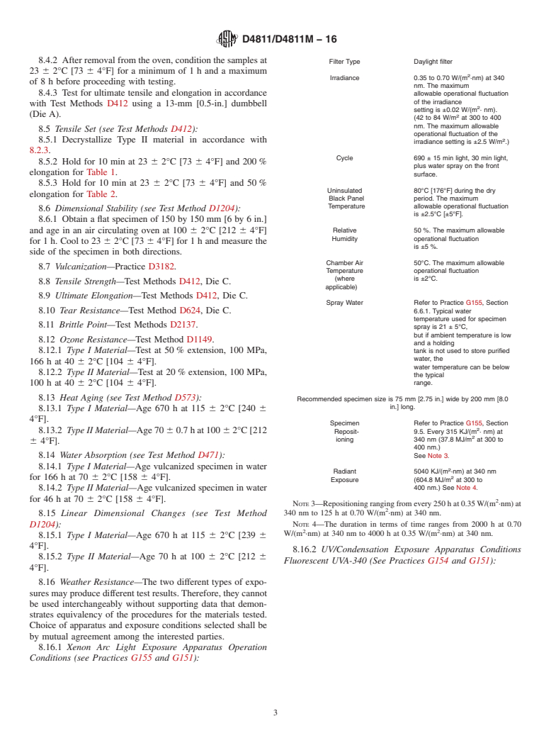 ASTM D4811/D4811M-16 - Standard Specification for  Nonvulcanized (Uncured) Rubber Sheet Used as Roof Flashing