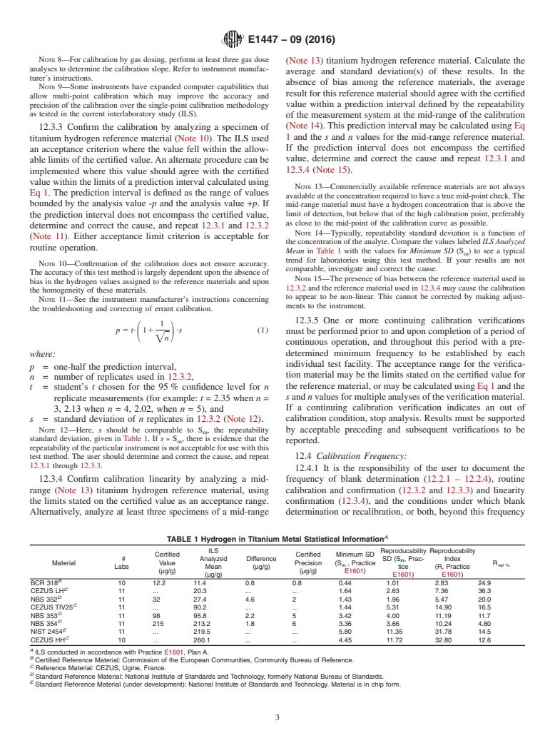 ASTM E1447-09(2016) - Standard Test Method for  Determination of Hydrogen in Titanium and Titanium Alloys by  Inert  Gas Fusion Thermal Conductivity/Infrared Detection Method