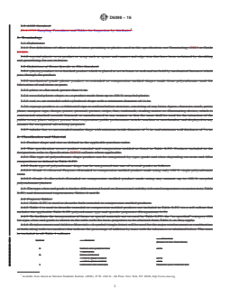 ASTM D6098-16 REDLINE ASTM D6098-16 - Standard Classification System and Basis for Specification for Extruded and Compression Molded Shapes Made from Polycarbonate (PC) - Page 2 preview