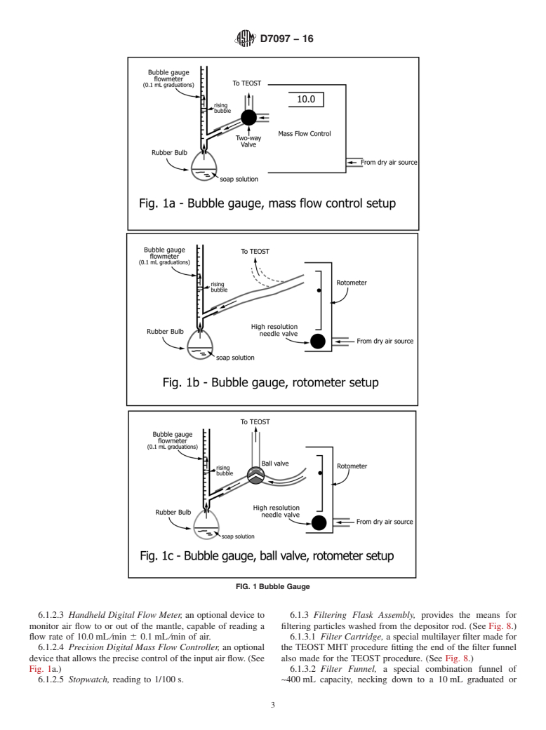 ASTM D7097-16 - Standard Test Method for  Determination of Moderately High Temperature Piston Deposits  by Thermo-Oxidation Engine Oil Simulation Test&#x2014;TEOST MHT