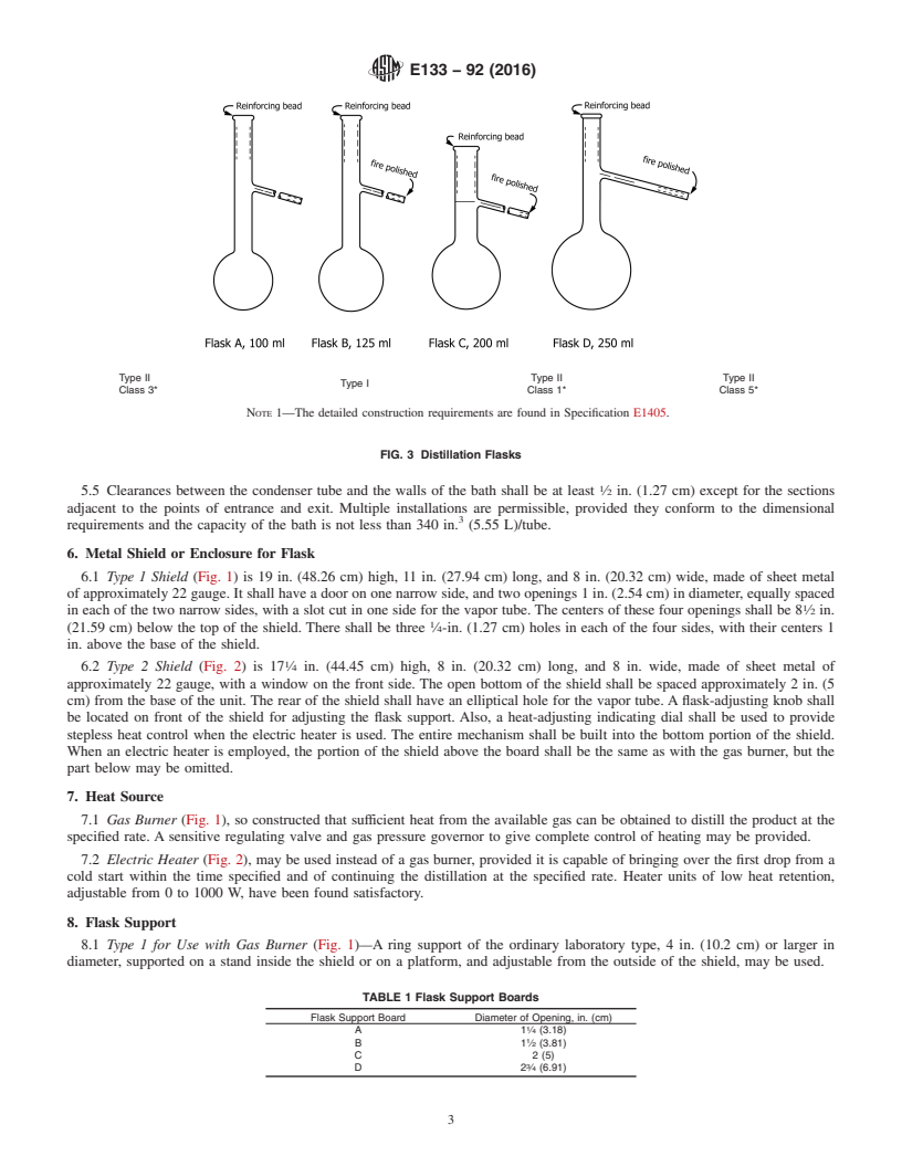 REDLINE ASTM E133-92(2016) - Standard Specification for  Distillation Equipment