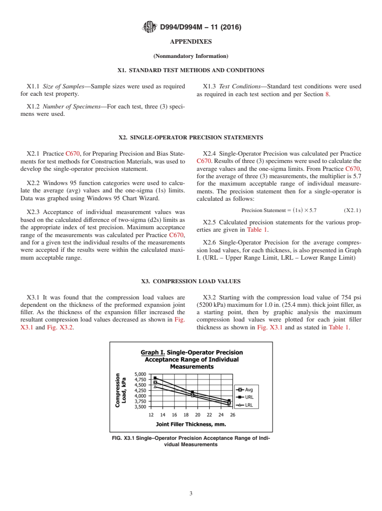 ASTM D994/D994M-11(2016) - Standard Specification for Preformed Expansion Joint Filler for Concrete (Bituminous Type)