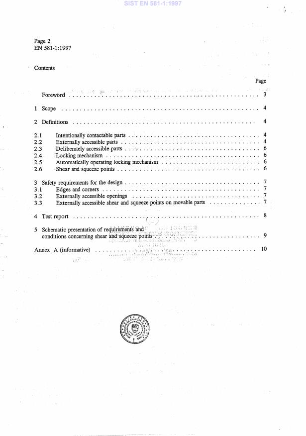 EN 581-1:1997 EN 581-1:1997 - Page 4 preview